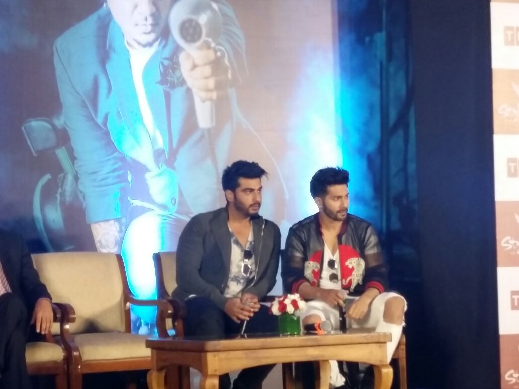 etvecafe's tweet photo. Launch of new season of Style Inc with @Varun_dvn &amp; @arjunk26 https://t.co/vWHzCdrPiC