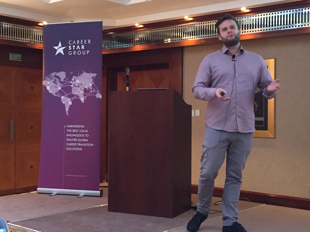 svonrundstedt's tweet photo. Social branding drives awareness and reach, says @marclilien @SocialTM @careerstargroup #CareerStarCon #StepUp2016 https://t.co/ktTwBtI5mi