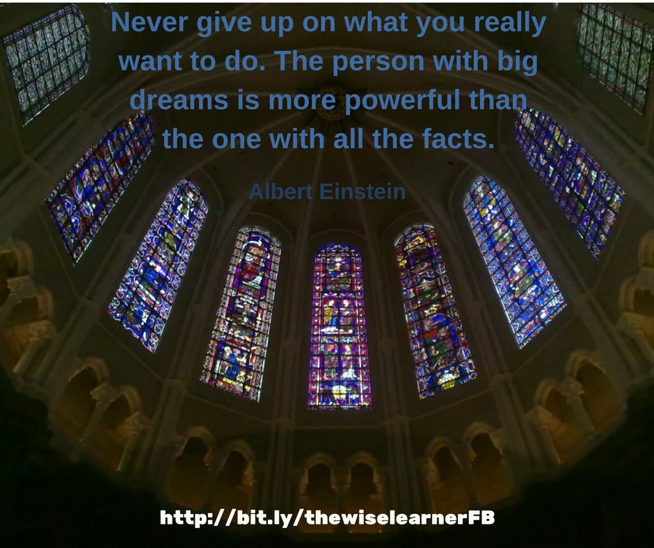 rennyslade's tweet image. 'The person with big dreams is more powerful than the one with all the facts.' - Albert Einstein
#thewiselearner #goalsettingclarity