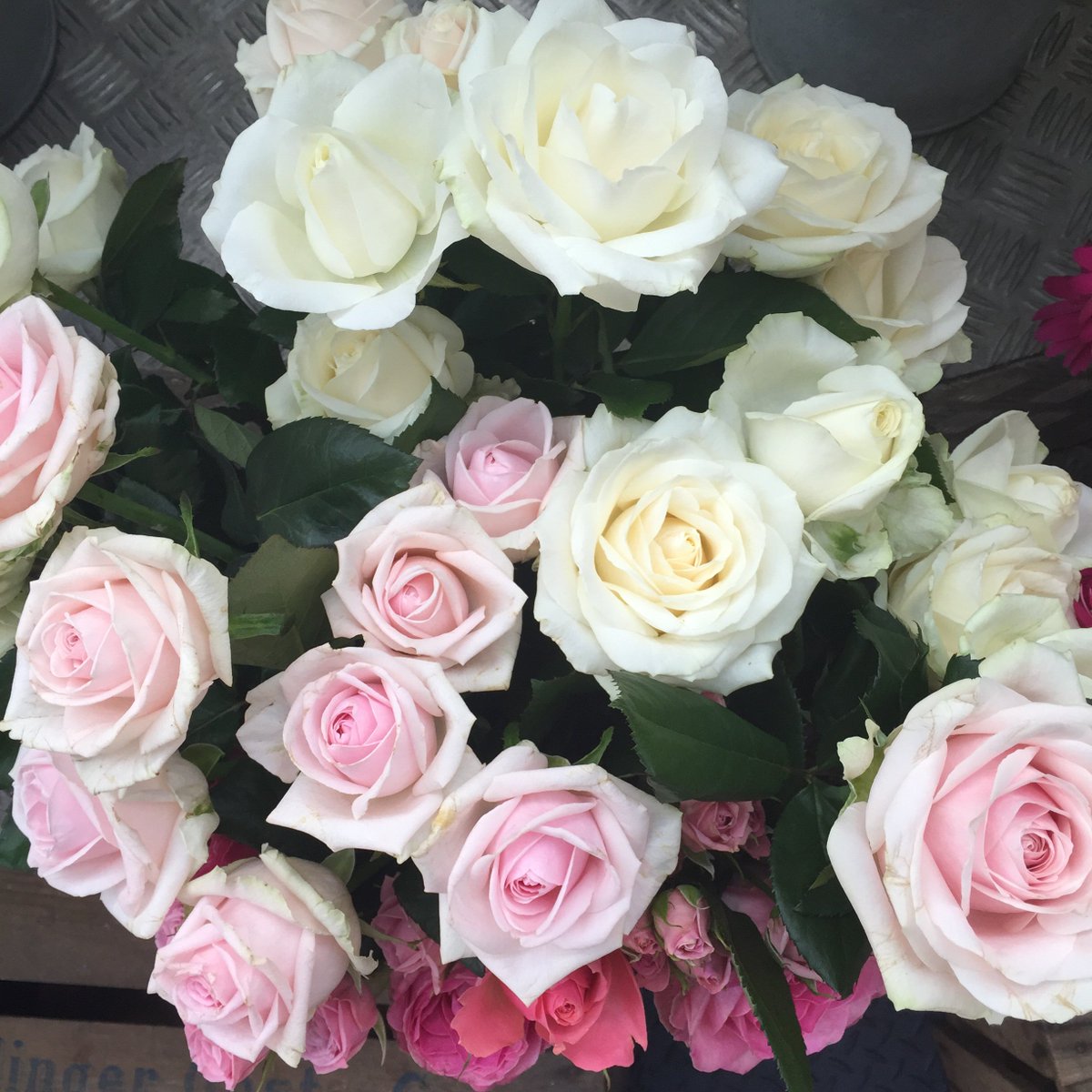We’re on the High St today, next to @JavabeanTW . #TunbridgeWells #florist