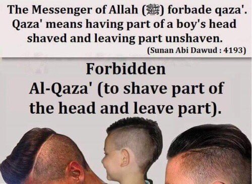 Abu Anas On Twitter Started 2015 Haram Types Of Haircut