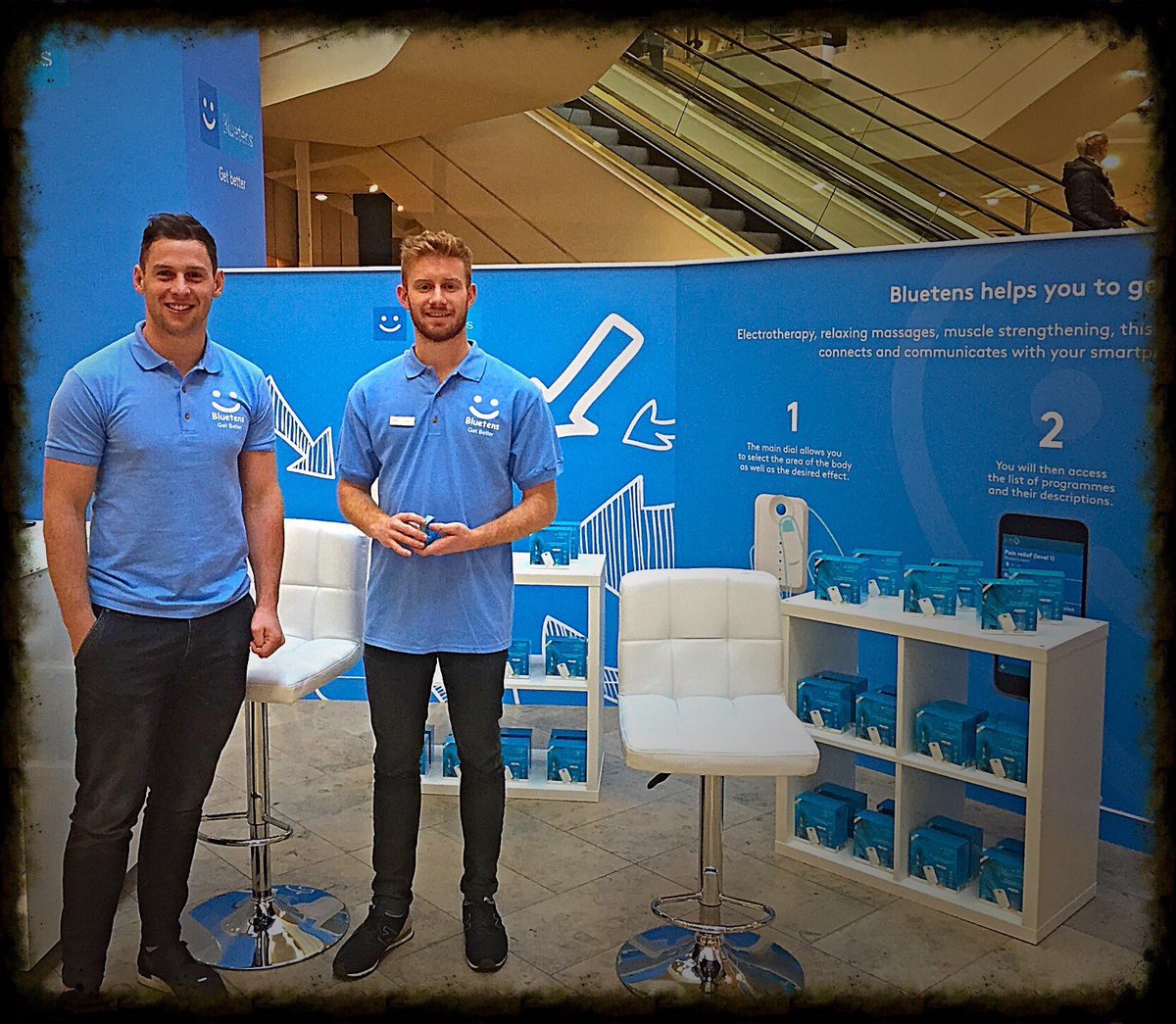 Bluetens have landed at Arnotts! 💙
The device and programs can be used to ease back pain, injuries, joint pain, fatigue, stress, nervousness