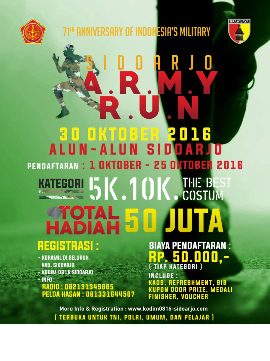ARMY Run - Sidoarjo