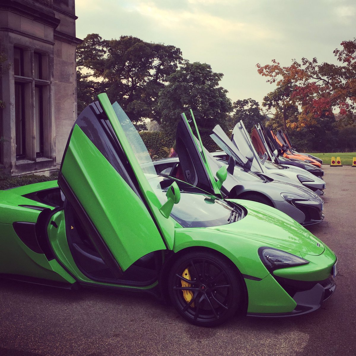 Ready for the second day of #McLaren media roadshow in #Cheshire! #LetsDrive