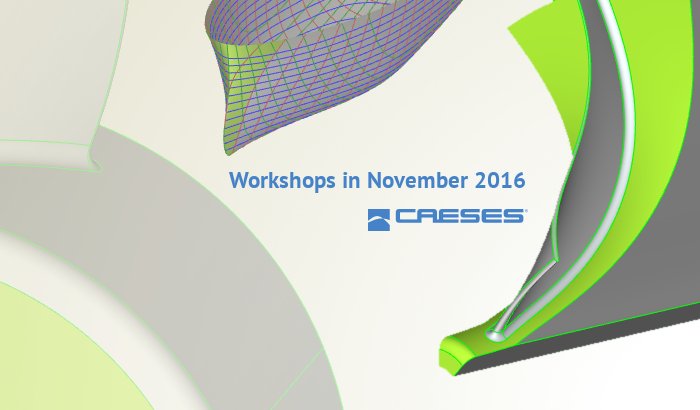CAESES's tweet photo. New workshop series in November for beginners and advanced users of #CAESES: https://t.co/uwZl5axWSm https://t.co/TpbJSD9eJb
