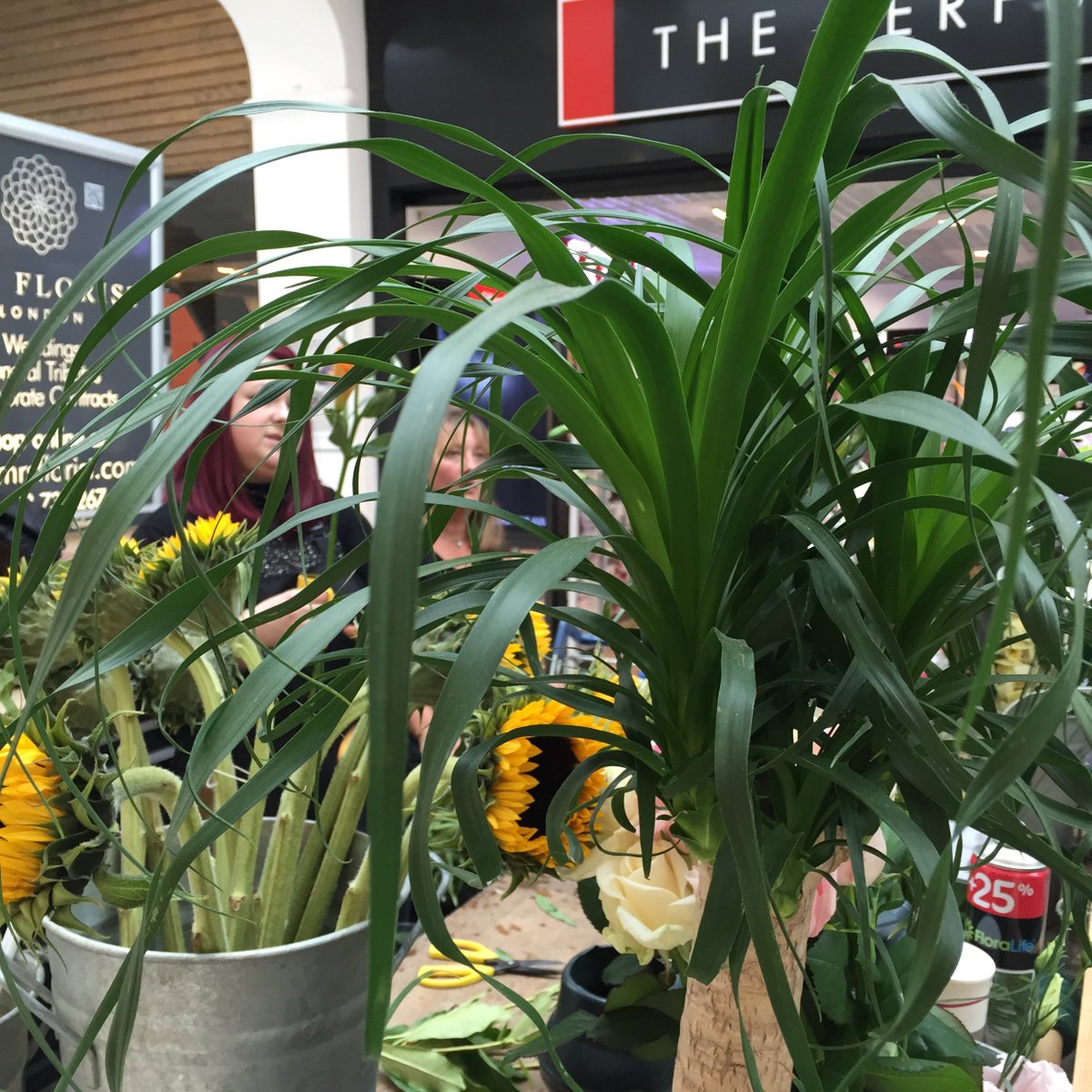 Spot the florists. 😀