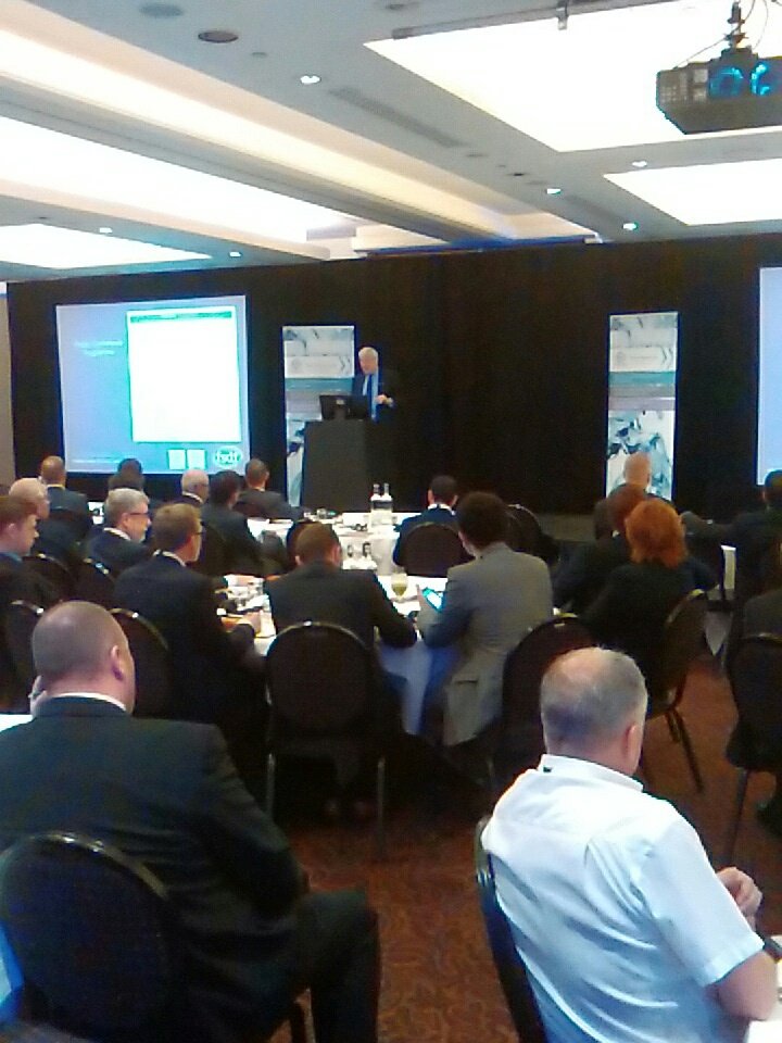 ColdChainFed's tweet photo. Chris, our CEO, is now speaking to the delegates. Busy day ahead. #transfrigoroute https://t.co/9zTl4HPg5I