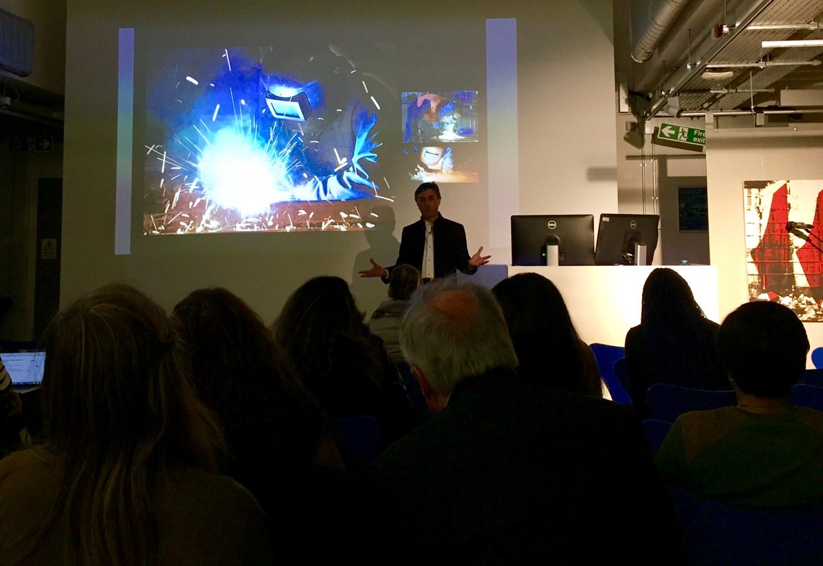 thisisaptlondon's tweet photo. "As an Architect, focus on being a craftsman and stay inquisitive." Advice from Robin Partington for @uw_abe #craft #builtaroundpeople https://t.co/UfGJ8d4J5h