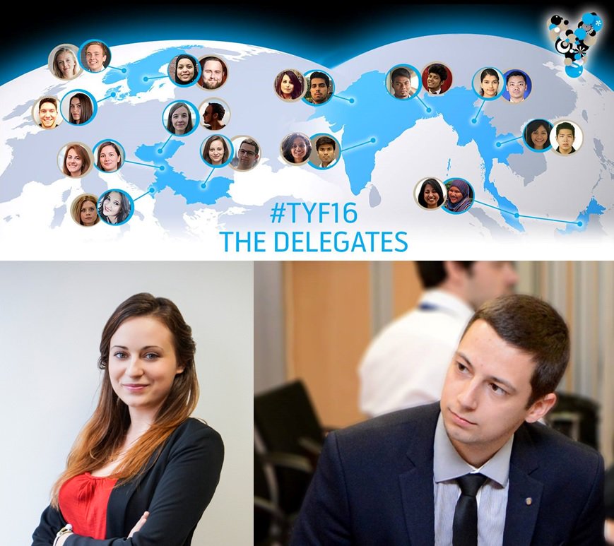 YettelBulgaria's tweet photo. Ани Колева и Боян Петров ще представяват България на Telenor Youth Forum 2016. #Теленор им пожелава успех!
#TYF2016 https://t.co/WgSQpCWkPp https://t.co/Soz2MaudOt