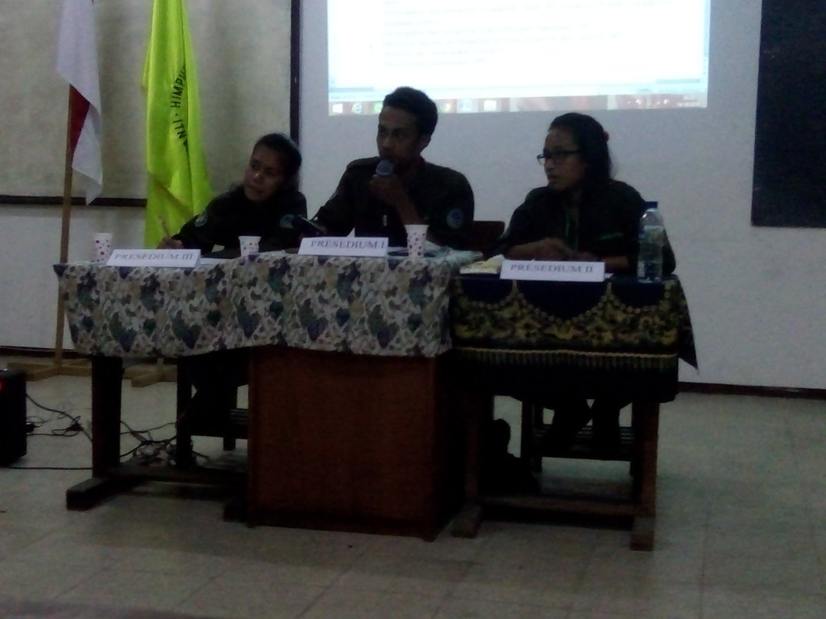 Hari ke tiga Musyawarah Besar Ke XX Himpunan Mahasiswa Teknik Lingkungan ITN Malang pada 14 Oktober 2016