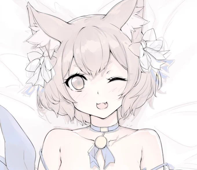 フェリス絵進行中です 
