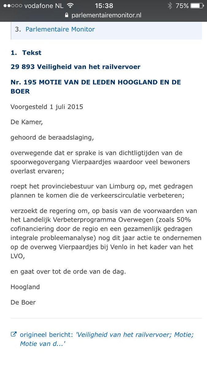 Goed dat we deze motie hebben in gediend <a href="/Vierpaardjes/">Vierpaardjes</a> <a href="/ducohoogland/">Duco Hoogland</a> <a href="/cnijkerken/">Chantal Nijkerken</a> @KarinStraus