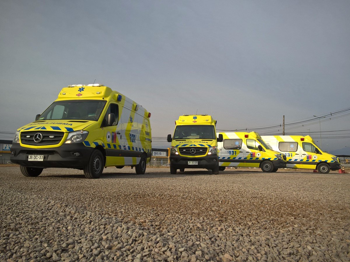 Listas para partir mañana viernes las nuevas ambulancias Samu para <a href="/saludohiggins/">Salud O'Higgins</a>. <a href="/ministeriosalud/">Ministerio de Salud</a> Felicitaciones !!!