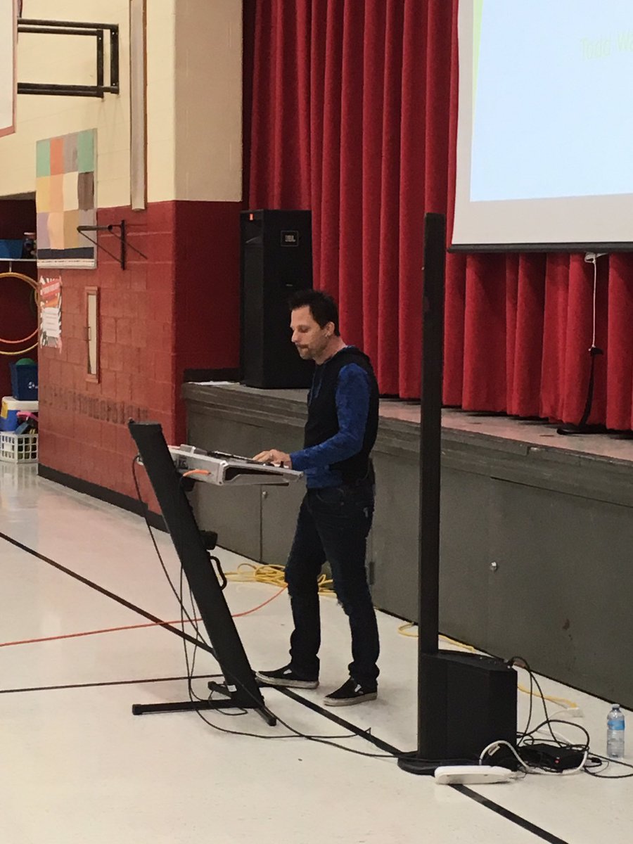 True Rockstars Don't Hate Anti-Bully Assembly with Todd Waites!