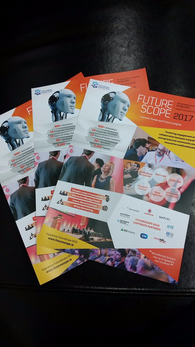 GECinD8's tweet photo. Dublin BIC bring you #Futurescope2017 on May 10th next year
Have you registered your interest yet?
https://t.co/qmKjcpSeIb https://t.co/vz6VfeWcEK