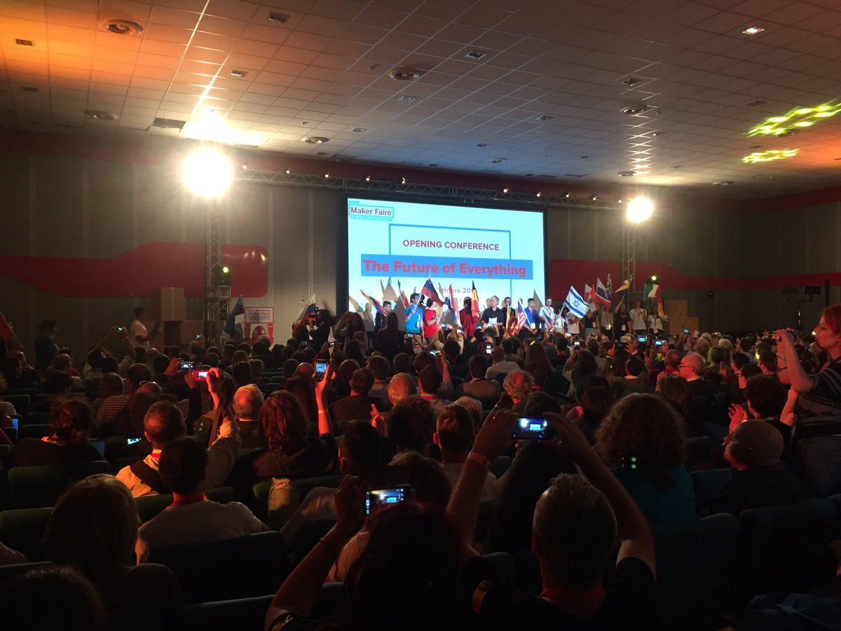 Tutti gli stati partecipanti alla MakerFaire | Opening conference #MFR16