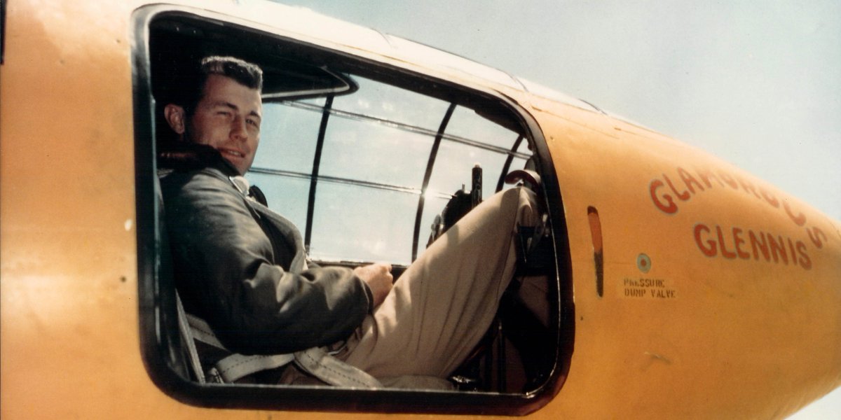 Tomorrows_Eng's tweet image. #OnThisDay 69 years ago test pilot Chuck Yeager, in the rocket plane Bell-X1, became the first person to fly faster than the speed of sound.