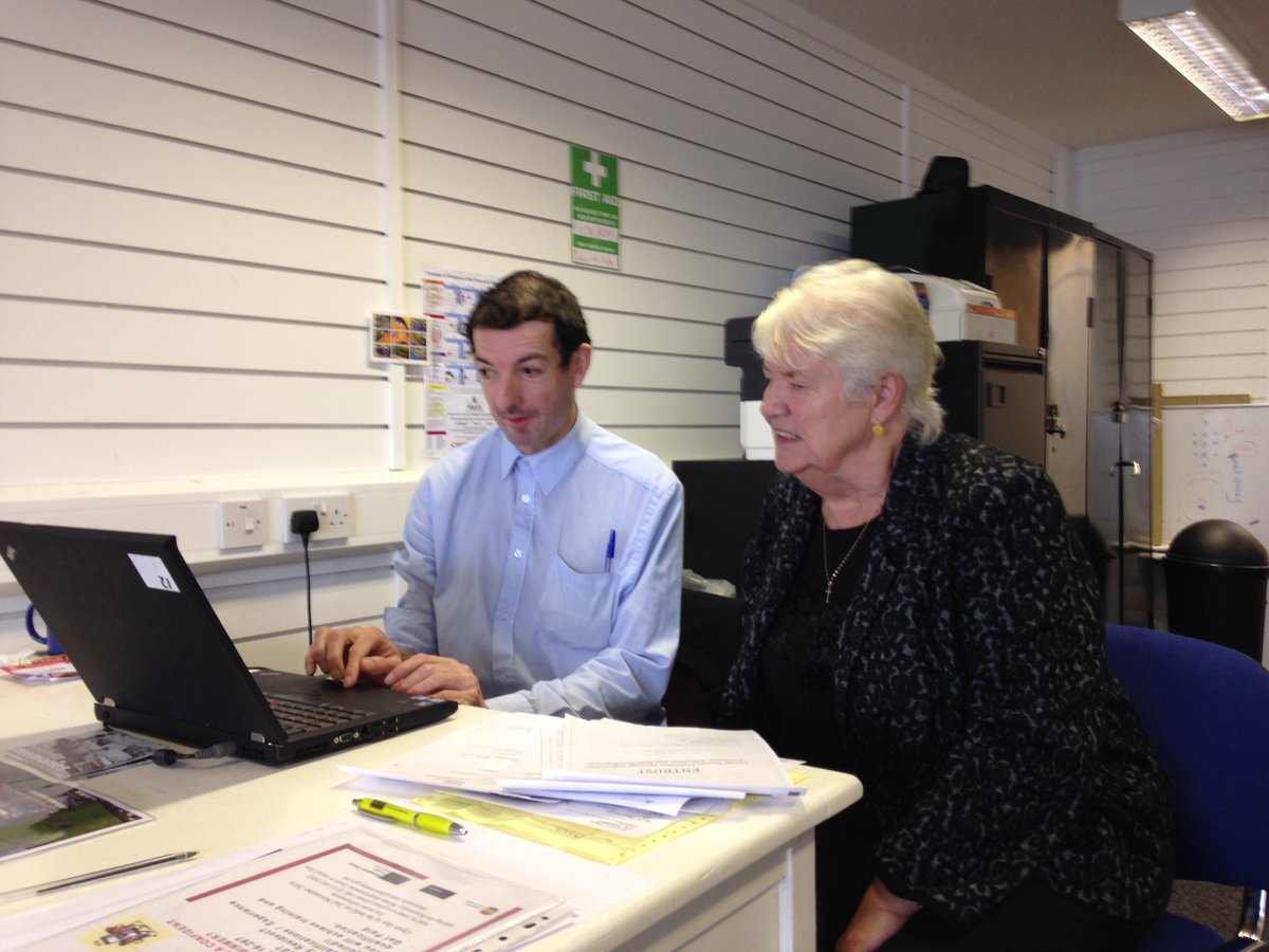 John, a Villages community volunteer, preparing for the ENTRUST 2020 project in    Barcelona.. good luck @villageshousing @ENTRUST2020