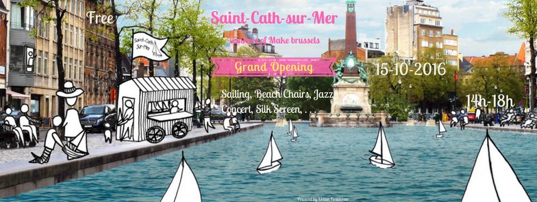 DidierGosuin's tweet photo. Sainte-Catherine prend le large! Ce samedi dès 14h: à l'abordage #SaintCathsurMer #opening @MakeBrussels @AtriumBrussels https://t.co/Fdo7nu6OEF