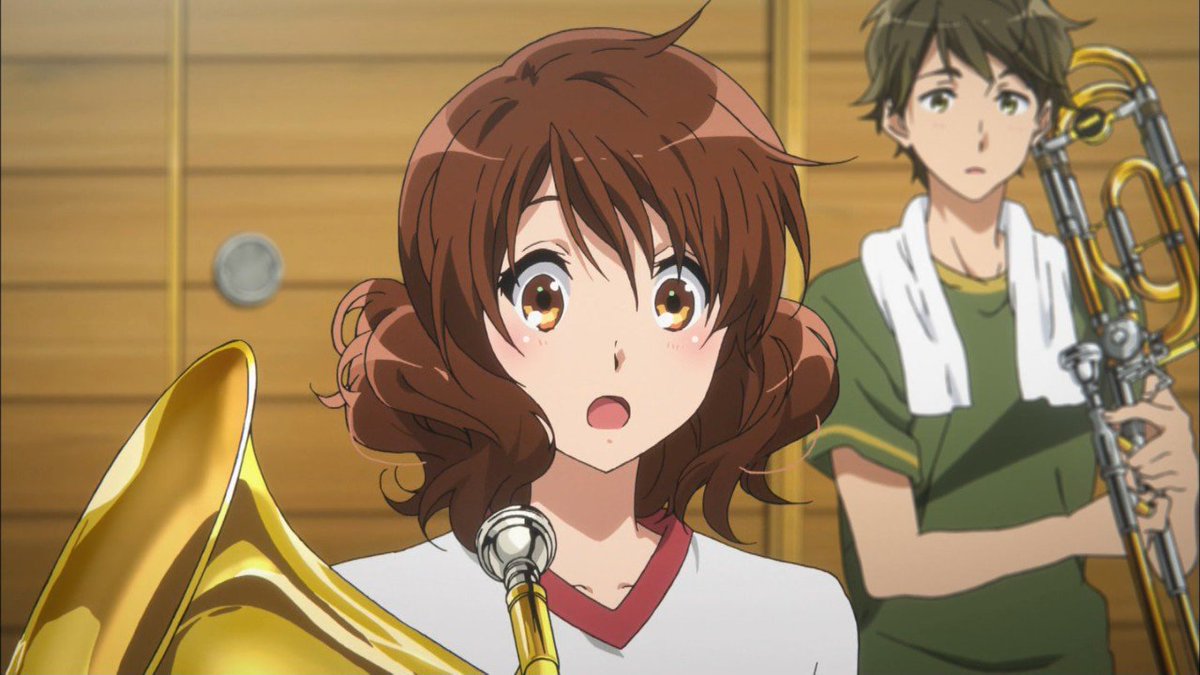 anime_eupho Sound! Euphonium 2 La cara de ojos de pescado muerto de Reina  pobrecita, image size:1200x675
