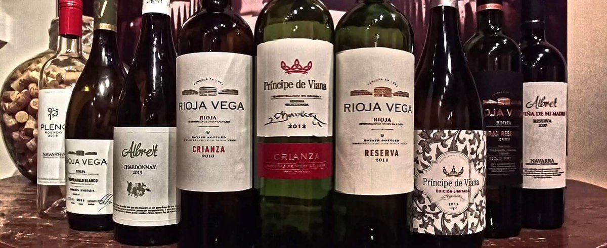 directwine's tweet photo. Thanks Luis for a great Rioja v Navarra Tasting last night. The result was an honourable draw! 😀🍷🍷 #teamRioja #teamNavarra #AllWinners https://t.co/qHhamdsL4Z