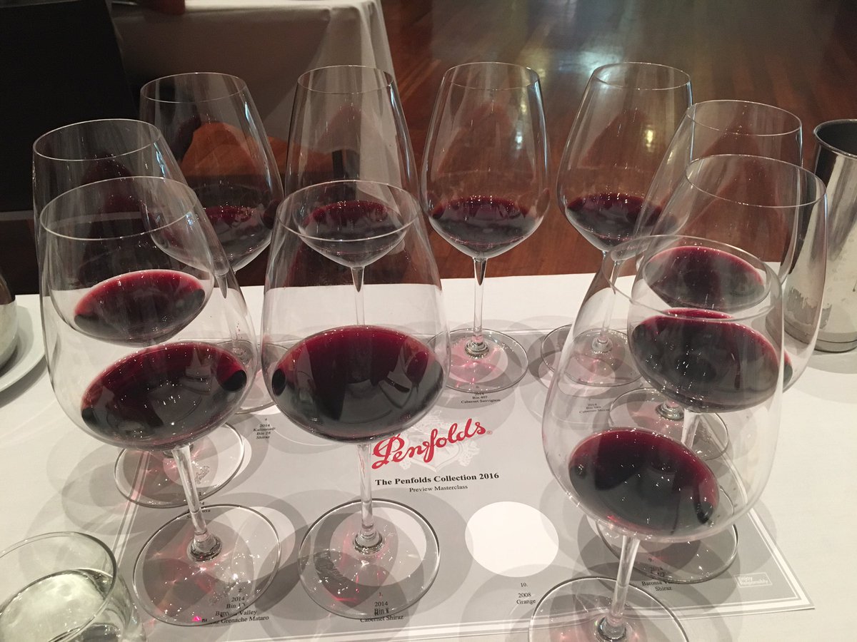 snowmanbrad's tweet photo. Penfolds tasting 2016 time to begin https://t.co/aKkoFOrATI