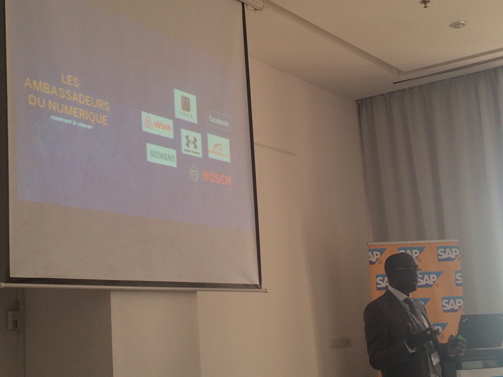 Tamega_ma's tweet photo. @ndiayeam digital ambassadors! Amadou is the one for Abidjan @SAPAfrica #DigitalTransformation https://t.co/ot4gg7bqal