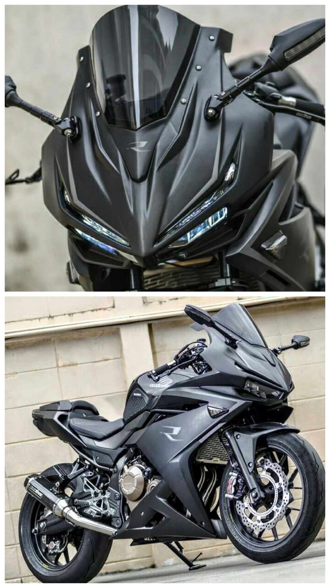CBR400R/CBR500Rフロントマスク+樹脂サフ - メルカリ