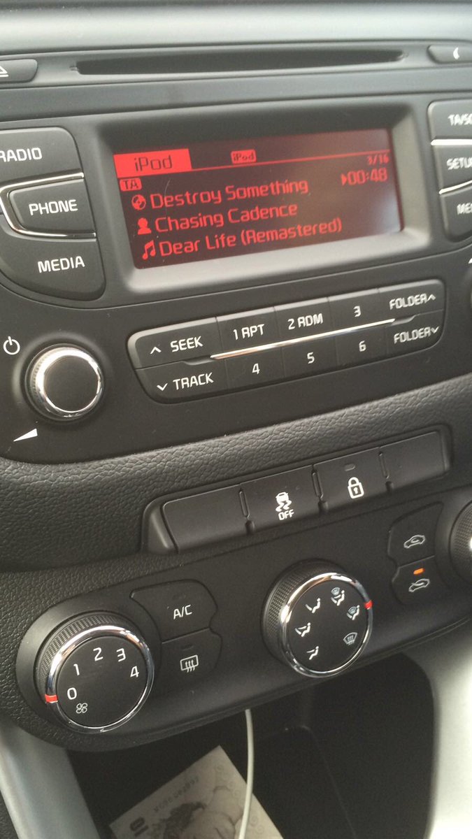 MrsPowellll's tweet photo. When you only have one album on your phone! @ChasingCadence #DestroySomethingBeautiful https://t.co/6DOS901fnP