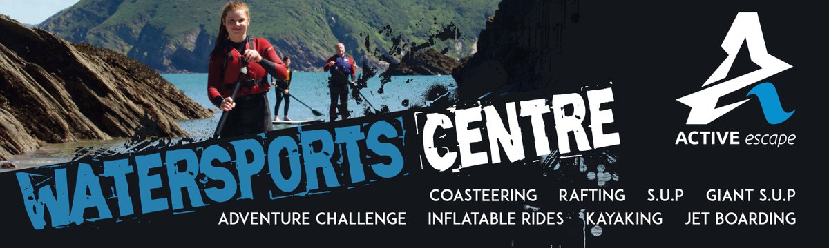 #Designing for print not just for the #web. Go check out our work for <a href="/activeescapeuk/">Active Escape</a> and have fun whilst your there!@Watermouth_Cove #Devon