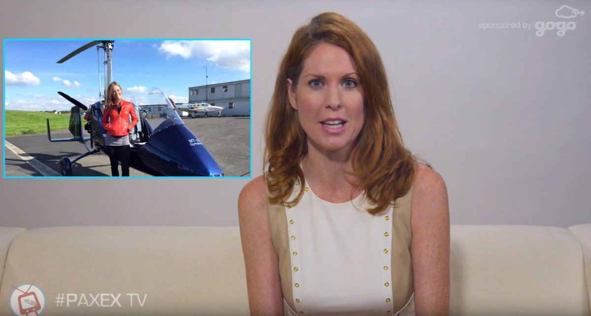 BeccaAlkema's tweet photo. ICYMI: #PaxEx TV: Gyrocopter joy and Galaxy Note 7 fiasco, https://t.co/eWNh3B4lWc #PaxExTV #avgeek #SamsungGalaxyNote7 #gyrocopter #airport https://t.co/uXMe4eeZNc