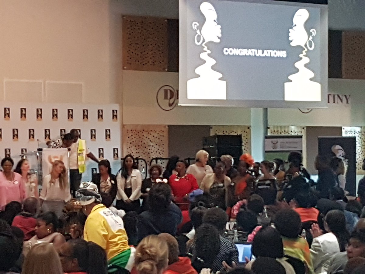 WaterResearchSA's tweet image. Women in the mentorship programme @WaterResearchSA @DWS_RSA @YWPZA #WWEP getting cheers and congratulations from delegates