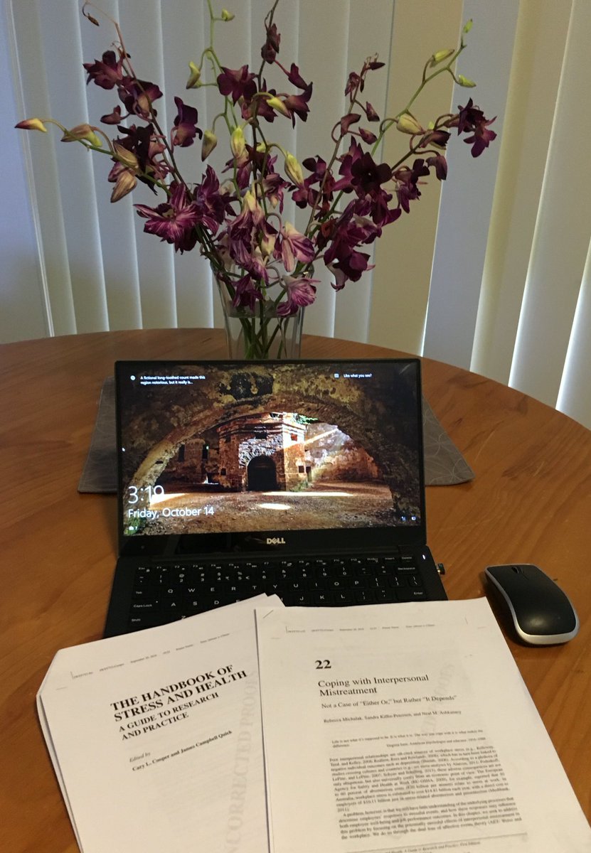 drbecs's tweet photo. Wrapped up the week triple-checking our #printproofs for @ProfCaryCooper's new Handbook of Stress & Health 2017 #OSH #Chapter22 https://t.co/1Fc6BWwlKY