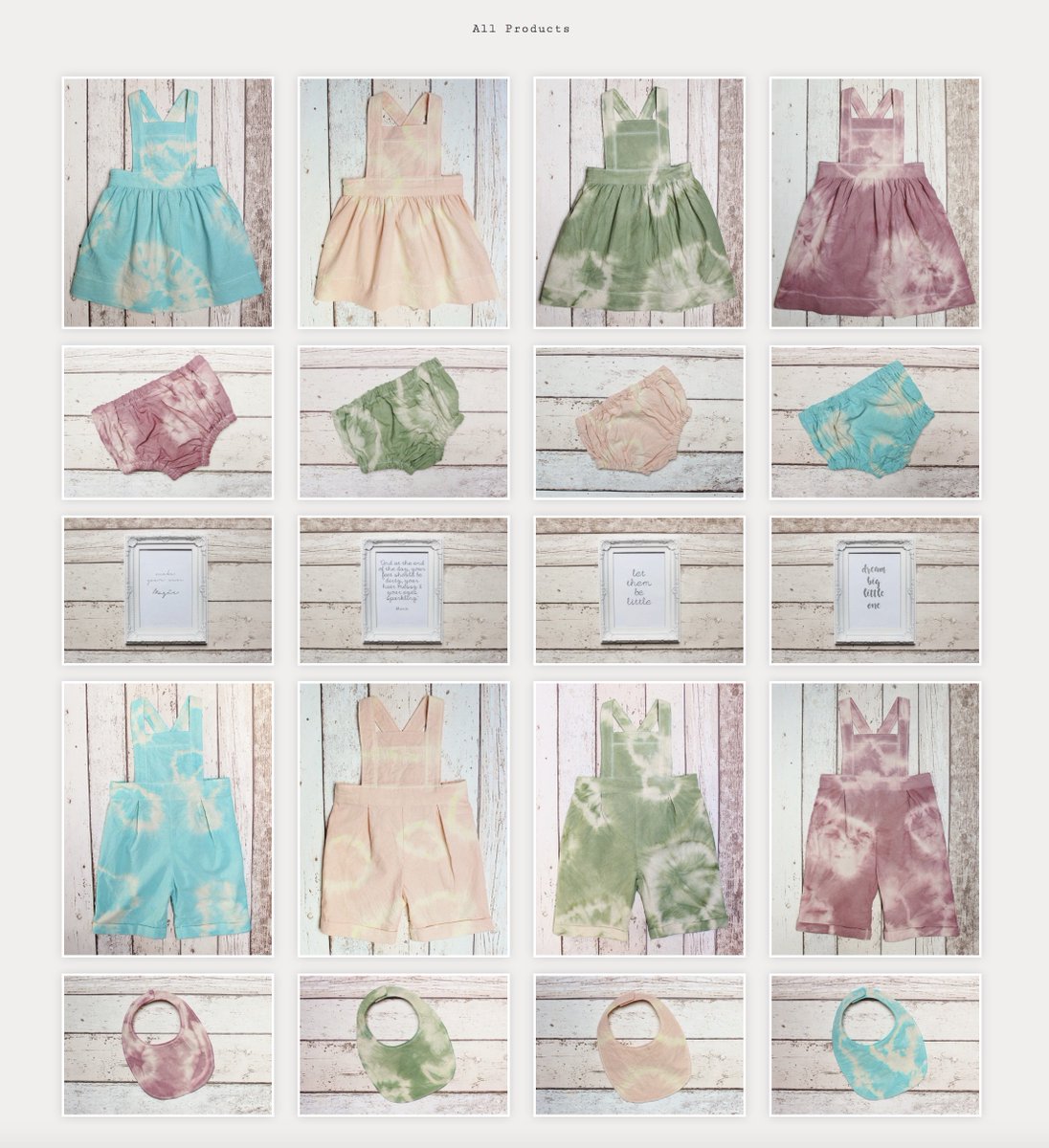 Take a look at our fun and colourful website for all things tie-dye for your little one!

…lentsweetheartsboutique.bigcartel.com