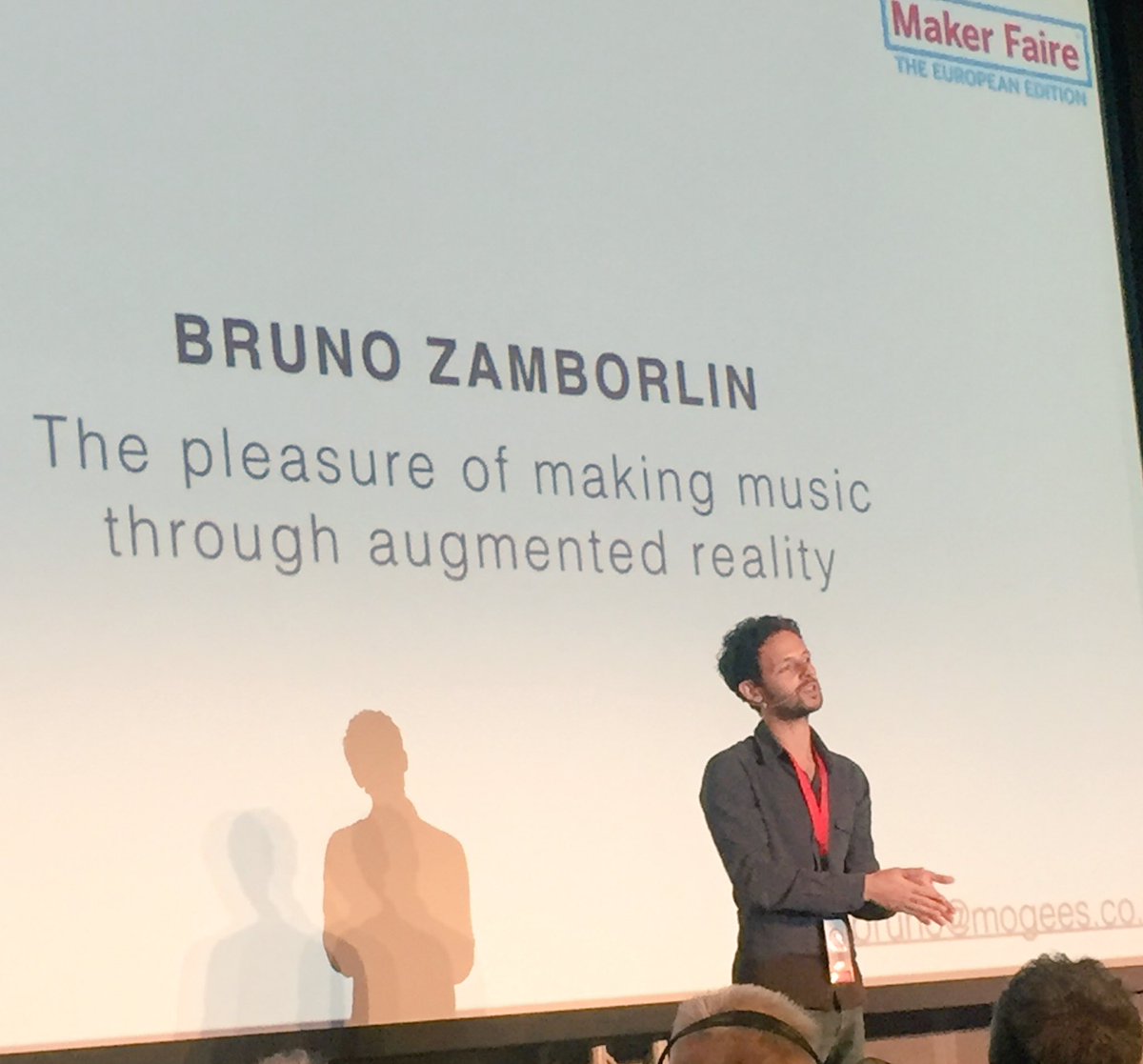 '<a href="/brunozamborlin/">Bruno Zamborlin</a> di <a href="/mogees/">Mogees</a> alla #MFR16 "Play the world": la realtà aumentata applicata alla musica