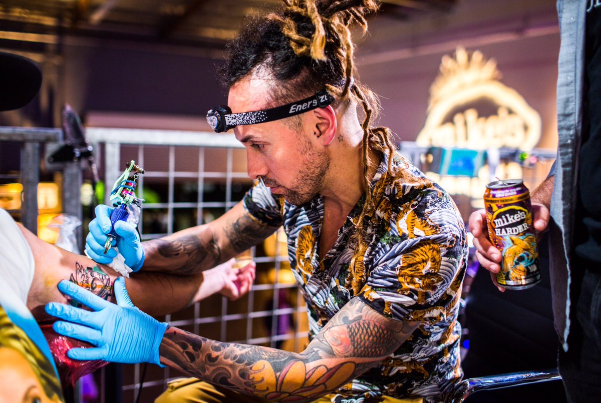 fabnewslive's tweet photo. @HARDER Teams with @lalotattoos to #Design #LimitedEdition Ink-Inspired Collectible Cans https://t.co/70nvjWUysu #Beverage #InkHARDER https://t.co/hJpJYhpPJD
