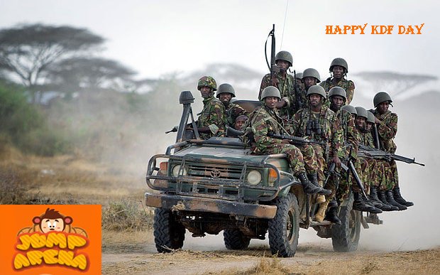 We dedicate this day to families our fallen soldiers who have paid the ultimate price for our freedom with their lives. #KDFDay #jumparena1