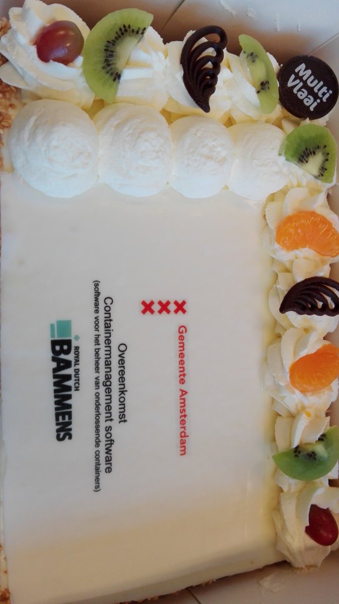 Mijlpaal voor Bammens, voor het eerst in onze 166 jaar verkopen we een virtueel product. Software voor onderhoud in Amsterdam