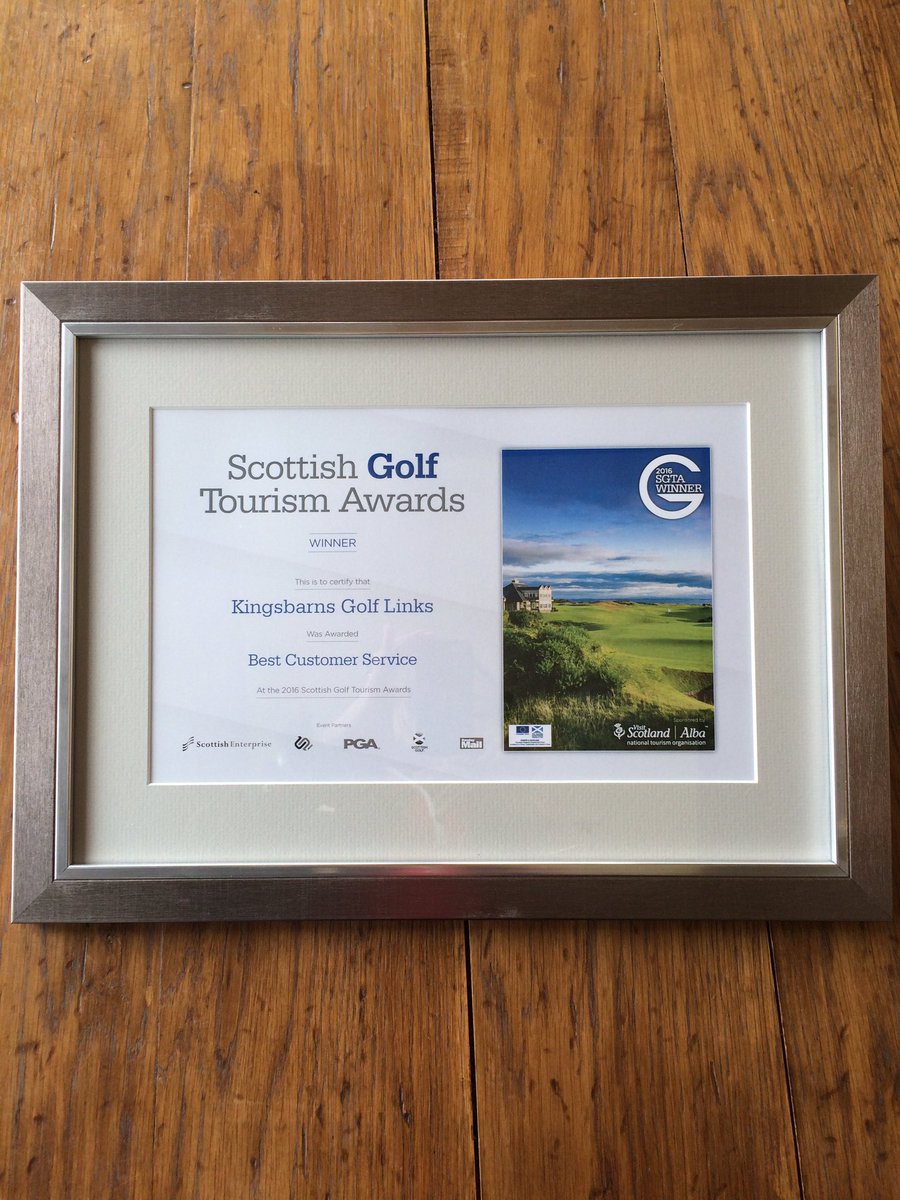 KingsbarnsGL's tweet photo. Thanks to all who voted for @KingsbarnsGL as "Best Scottish Golf Experience", we feel really honoured! #SGTW16 https://t.co/KNFMAD6oxz