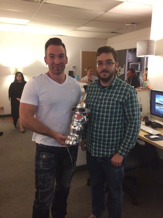 bv02's tweet photo. Yesterday the #gnomination went to Nathan (https://t.co/H8MgDeIlSB) for his dedication, passion and QA super powers... but wait ... https://t.co/87jvhfdDFi