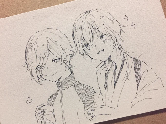 兎に角鳥たちを描いておきたかったんです。 