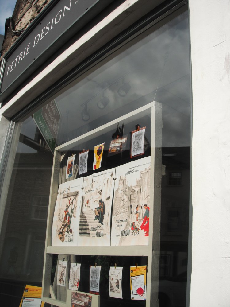 PETRIEDESIGN's tweet photo. #FridayFeeling Its 'getting out' here in #Kendal = #Sunshine for 1st day of #LICAF2016 #MoreThanMintCake #NotJustLakes #PlacetoBe #comicart https://t.co/alctAM8zzE