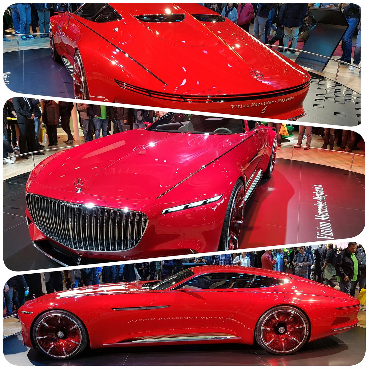 PlayStaFou's tweet photo. Mercedes-Benz Maybach 6 😍 #Mercedes #Maybach6 #MondialAuto2016 https://t.co/ctvSBaEkwW