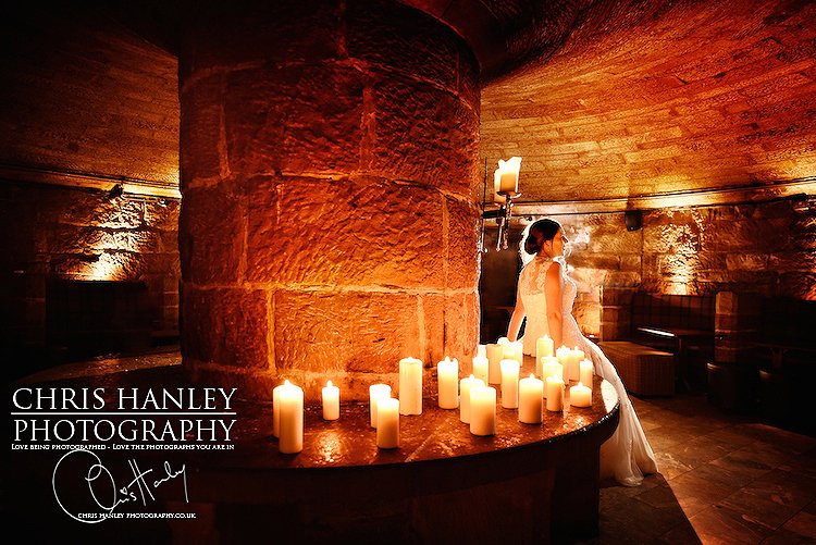A castle <a href="/Peck1/">Peckforton Castle</a> filled with candles &amp; flowers from <a href="/redfloralarch/">red floral architect</a> chrishanleyphotography.co.uk/peckforton-cas…