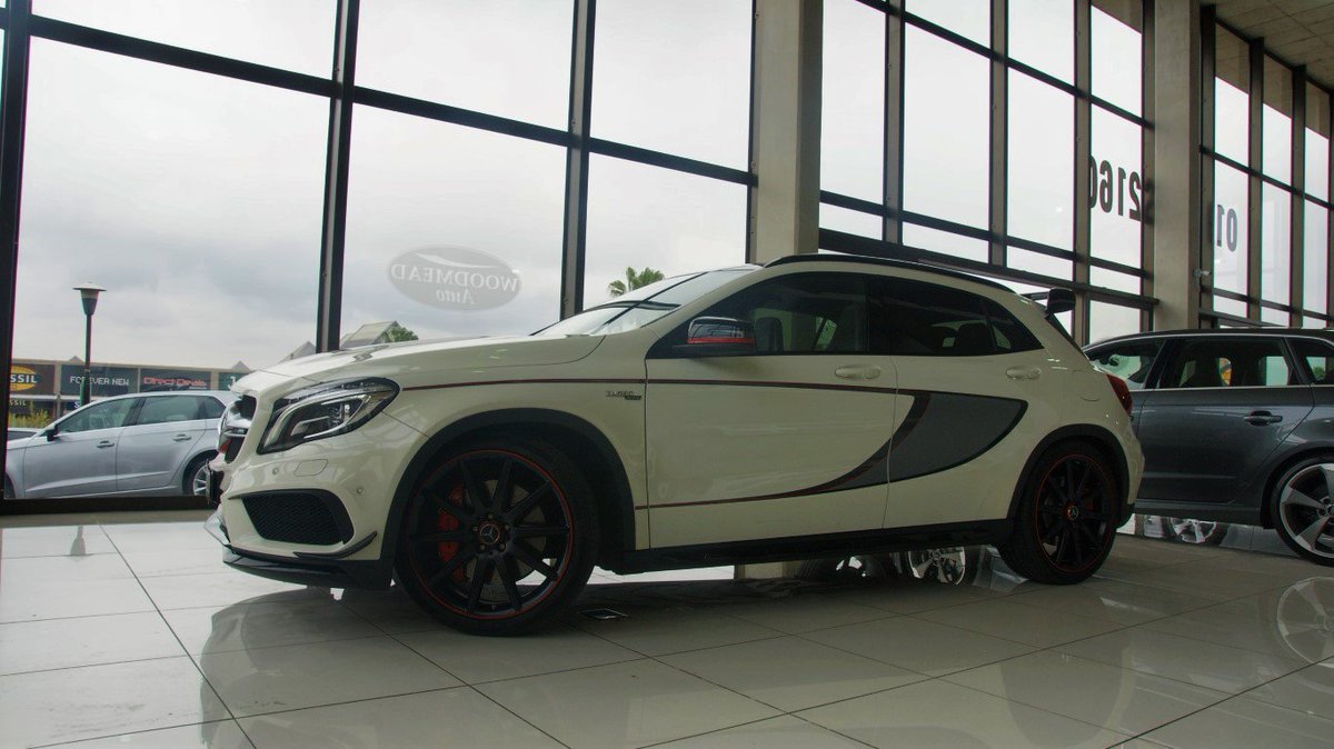 WoodmeadAuto's tweet photo. 2014 M-BENZ GLA45 AMG EDITION1, 21000KM @ R649 950. @WoodmeadAuto #mercedes #cars https://t.co/jmSDprrUOS