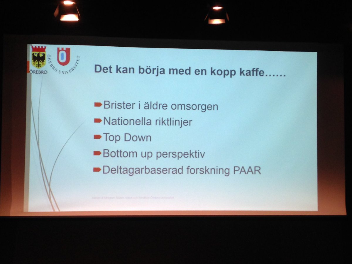 Brister i äldre omsorgen eller brister i äldreomsorgen? #äldreomsorgsdagarna #särskrivning