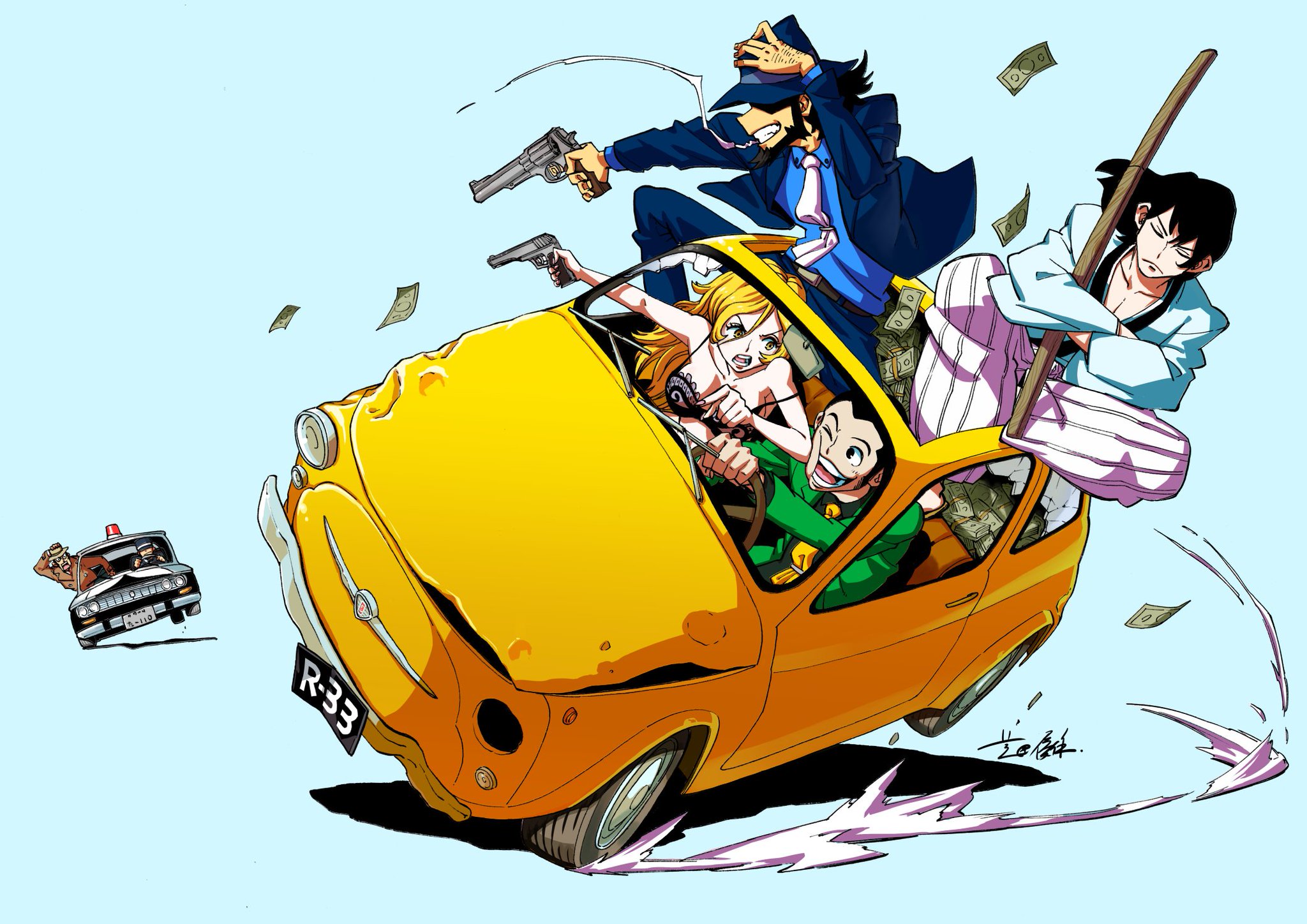 Zippo ジッポーライター：ルパン三世 アニメ化50周年記念モデル
