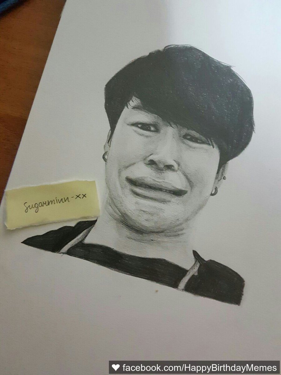 Happy Birthday Memes On Twitter Jimin Bts Fanart Drawing