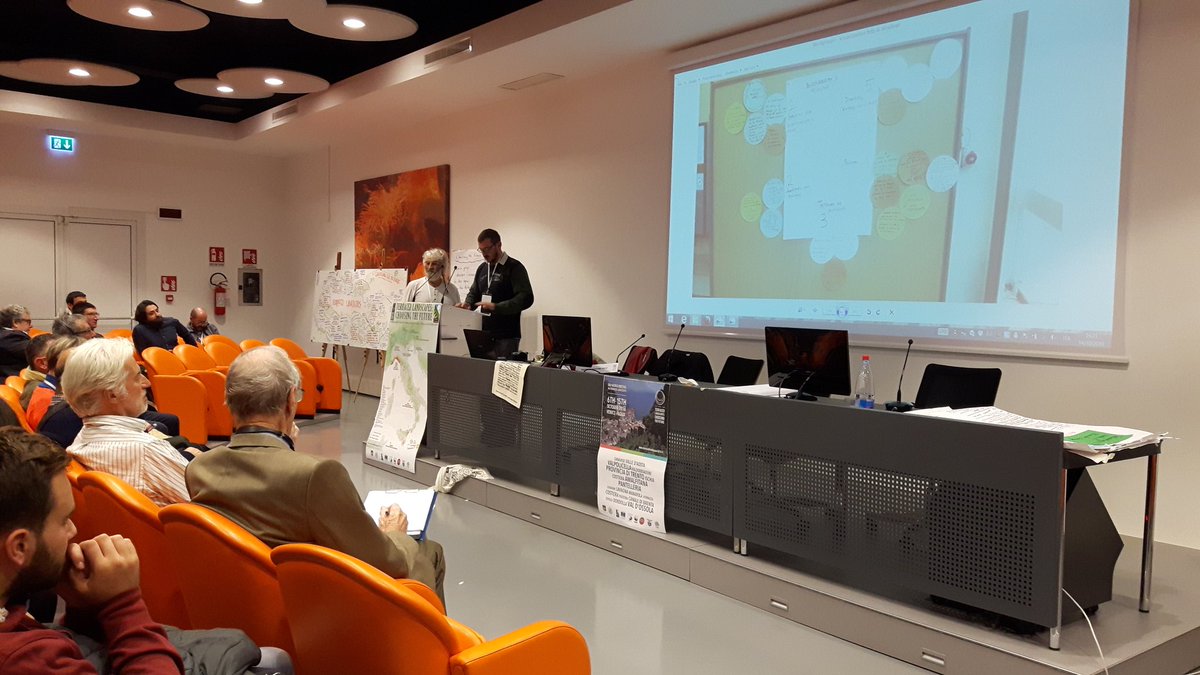 TerracedLand's tweet photo. #choosingthefuture of terraced landscapes: the 5 thematic workgroups summarise the morning discussions #Itla2016 #goodideas https://t.co/RCrisLDvZY