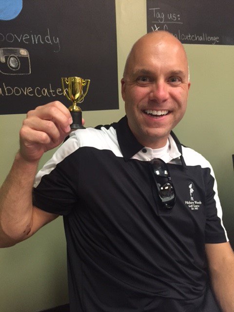 wfrazier2's tweet photo. Congrats @BillRSmartIT for coming out the victor. #GoodPeopleGreatThings #ImpressiveTrophy @SmartITStaffing https://t.co/lz1WOX6bk1